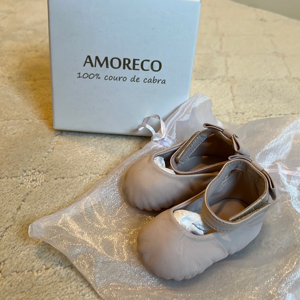 Amoreco infant ballerina shoe